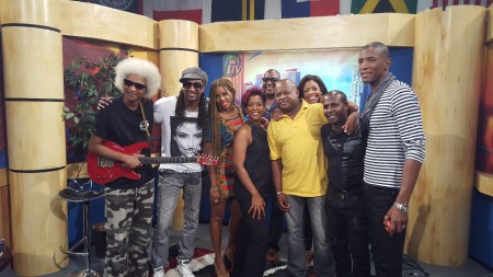 recording TV SHOW at MIAMI