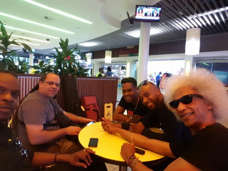 in transit at St martin this july